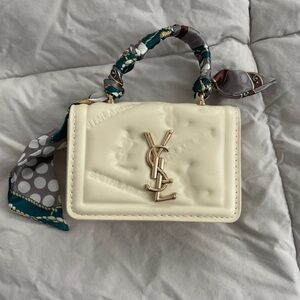 Scarf Handle Mini Purse